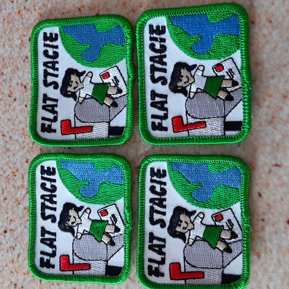 Flat Stacie - Girl Scout Fun Patch Bundle - NEW Sew On 🦋❤ - Picture 1 of 2